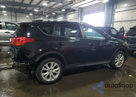 2013 Toyota Rav4 Limited from USA, damaged, VIN 2T3DFREV7DW018845